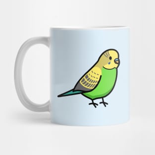 Green Budgie Mug